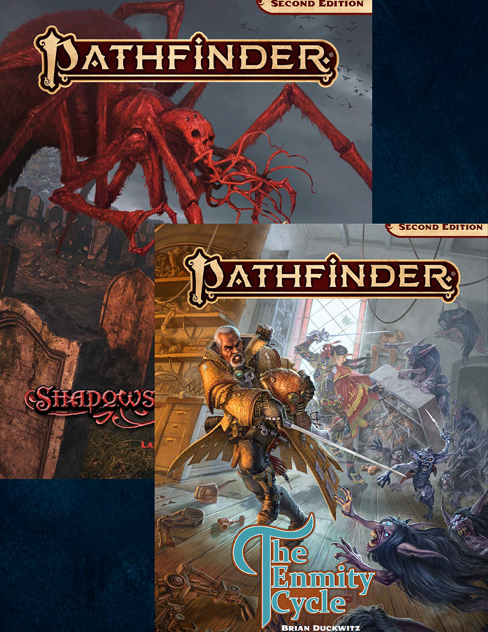 Humble Bundle on X: Unwrap a lifetime of #Pathfinder and #Starfinder for  yourself or the would-be hero in your life. Pick up 40+ digital books &  resources plus a PHYSICAL Pathfinder 2E